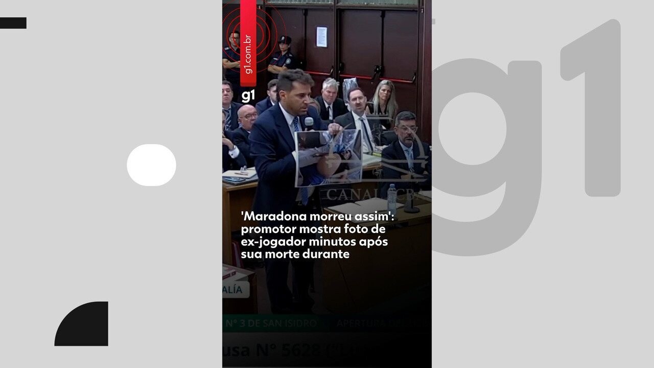 Futuro do julgamento pela morte de Maradona será definido nesta terça-feira (27)