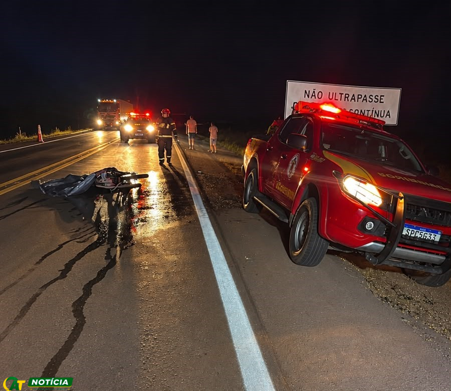 Tragédia na BR-163: Idoso de 63 Anos Morre em Acidente Seguido de Incêndio de Moto