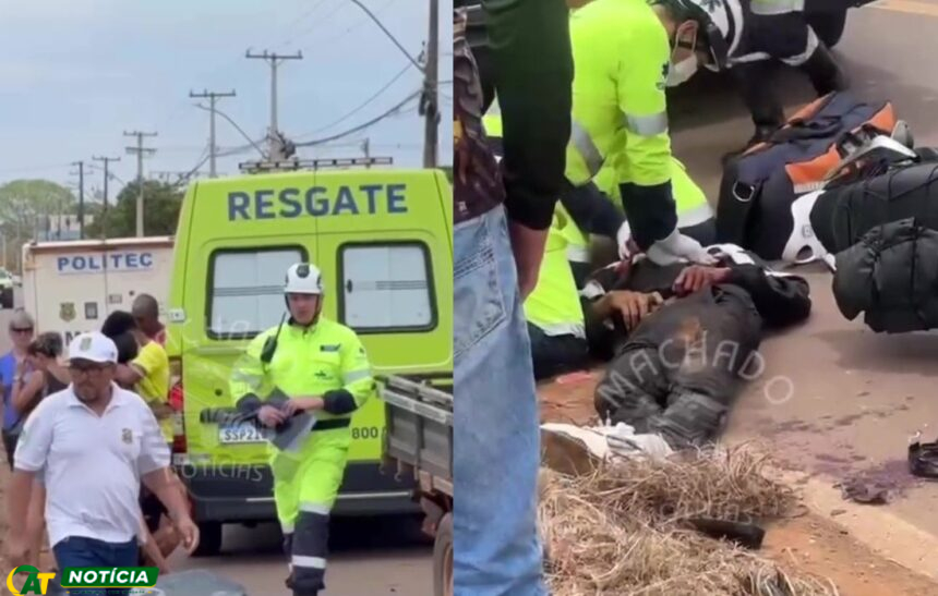 Jovem de 20 anos morre após bater moto na traseira de caminhonete em Sinop; perícia não encontrou marcas de frenagem